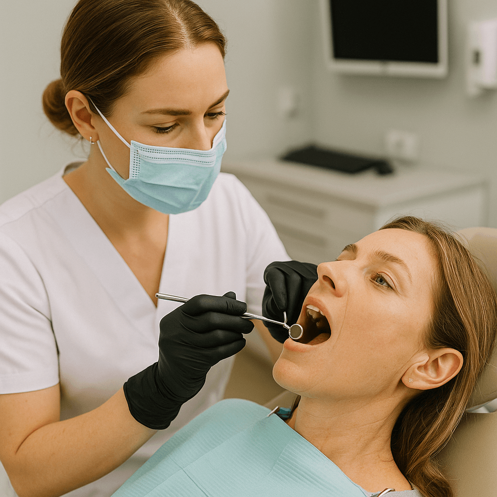 Oral Cancer Screening   Detailed screening to detect early changes in oral tissues, allowing for proactive monitoring and peace of mind about your long-term health.   Learn More