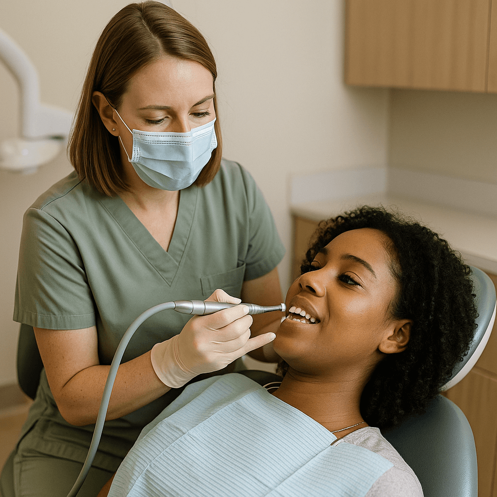 Stain Removal   Professional polishing techniques designed to lift surface stains, remove buildup, and restore the natural radiance of your smile.   Learn More